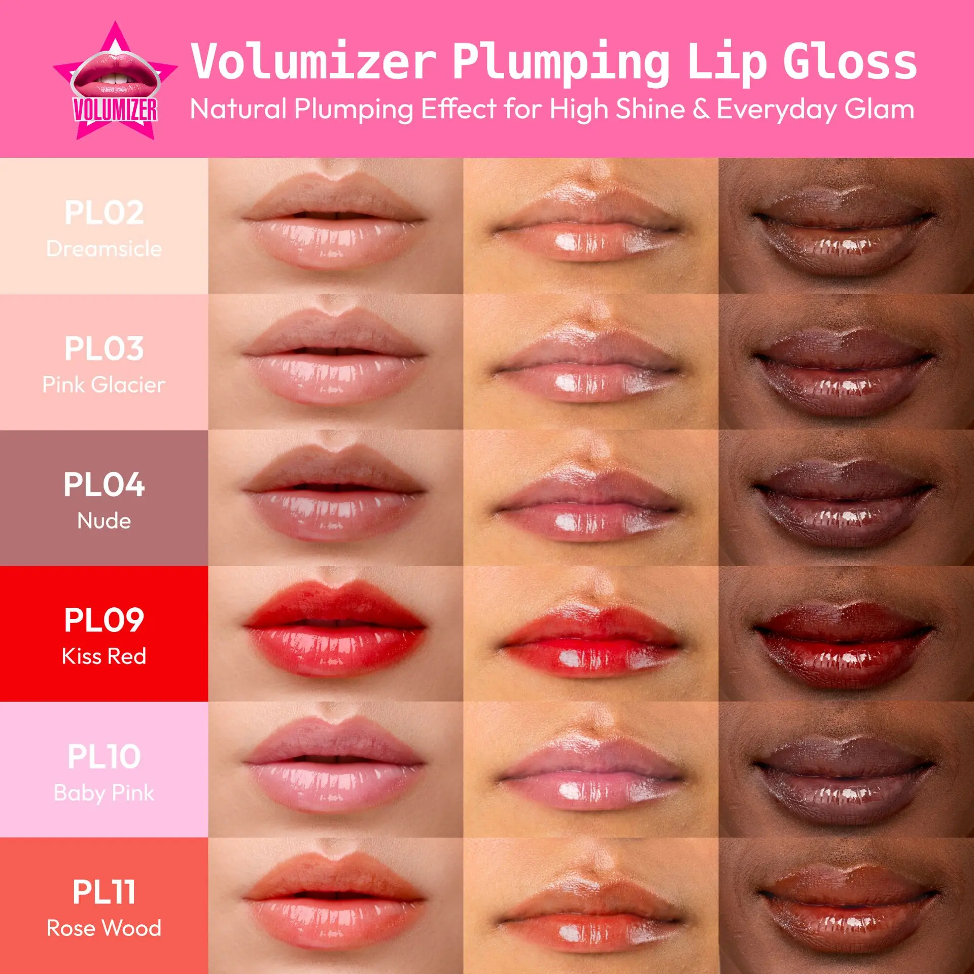 Ruby Kisses Plumping Lip Gloss - Image 41