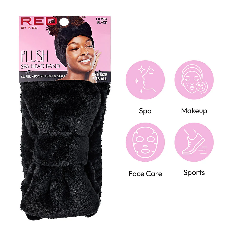 RED by KISS Plush Spa Headband - Image 13