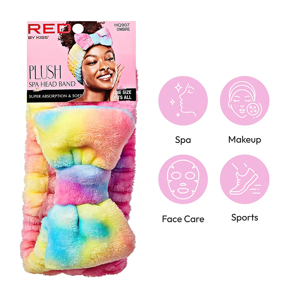RED by KISS Plush Spa Headband - Image 15