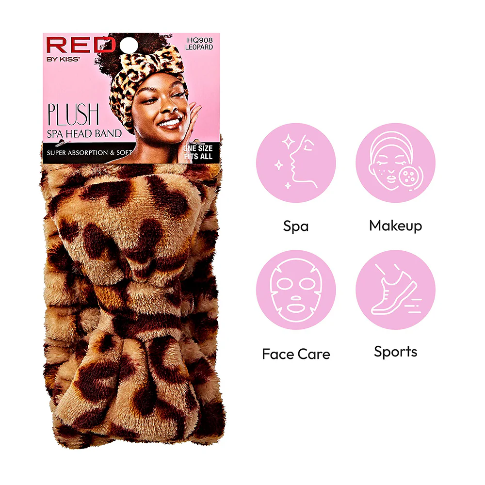 RED by KISS Plush Spa Headband - Image 16
