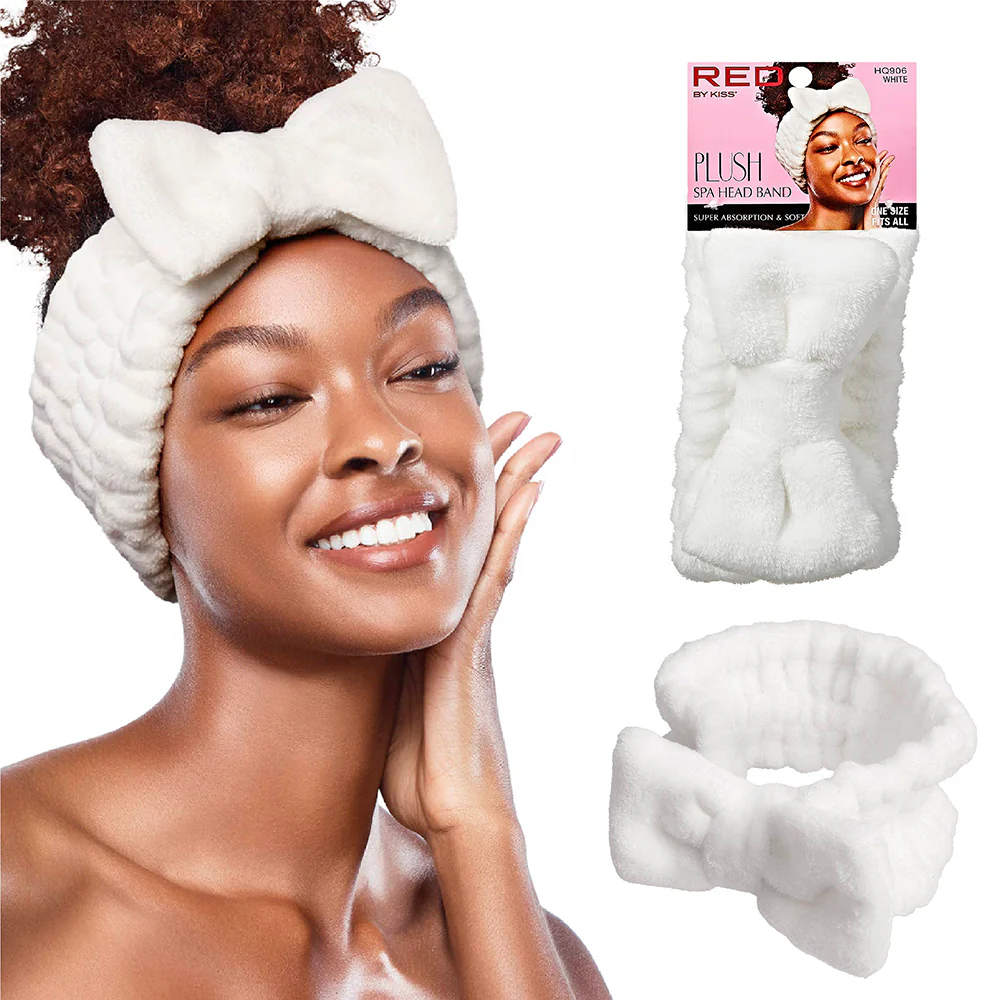 RED by KISS Plush Spa Headband - Image 2