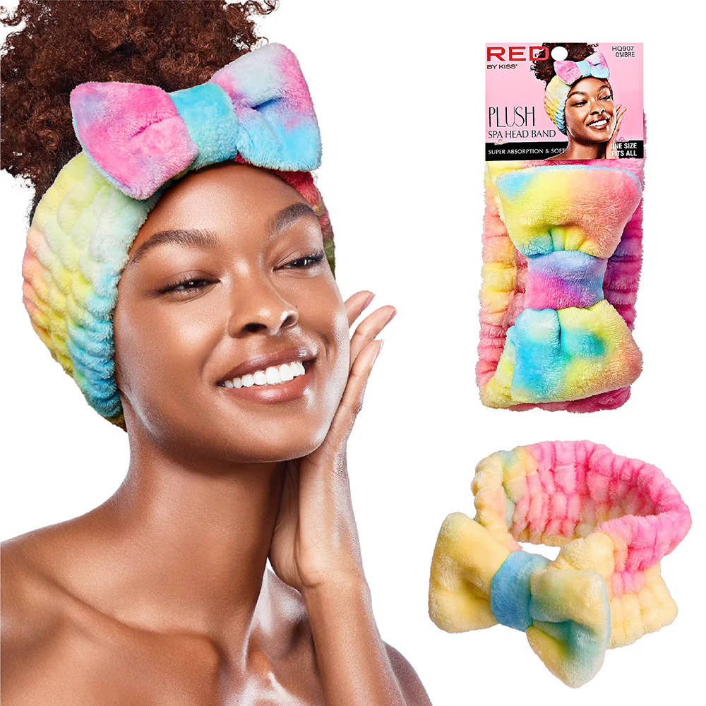 RED by KISS Plush Spa Headband - Image 3