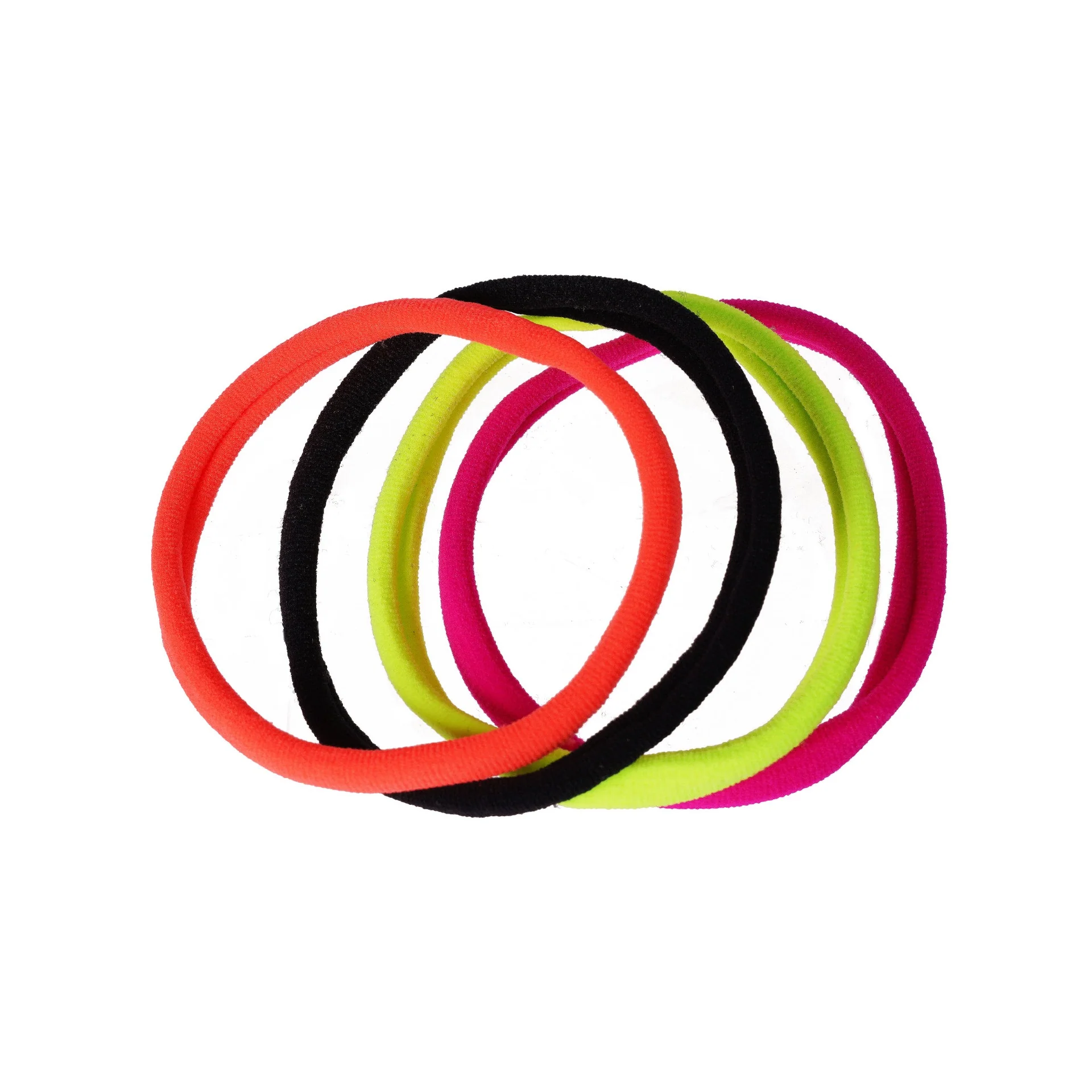 RED by KISS Ponytail Holder Large Color Assorted (8pcs) - Image 2