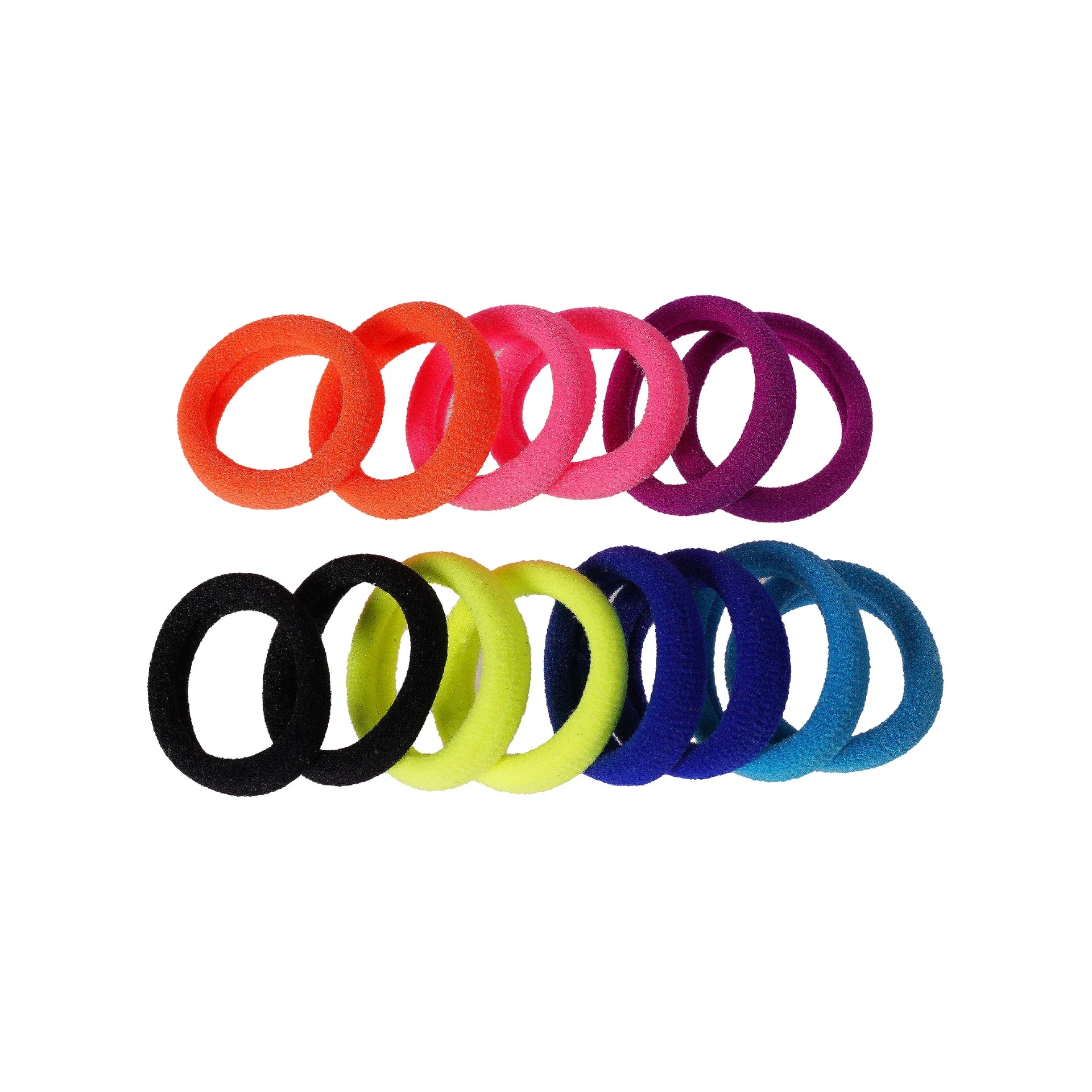RED by KISS Ponytail Holder Mini Color Assorted (12pcs) - Image 2