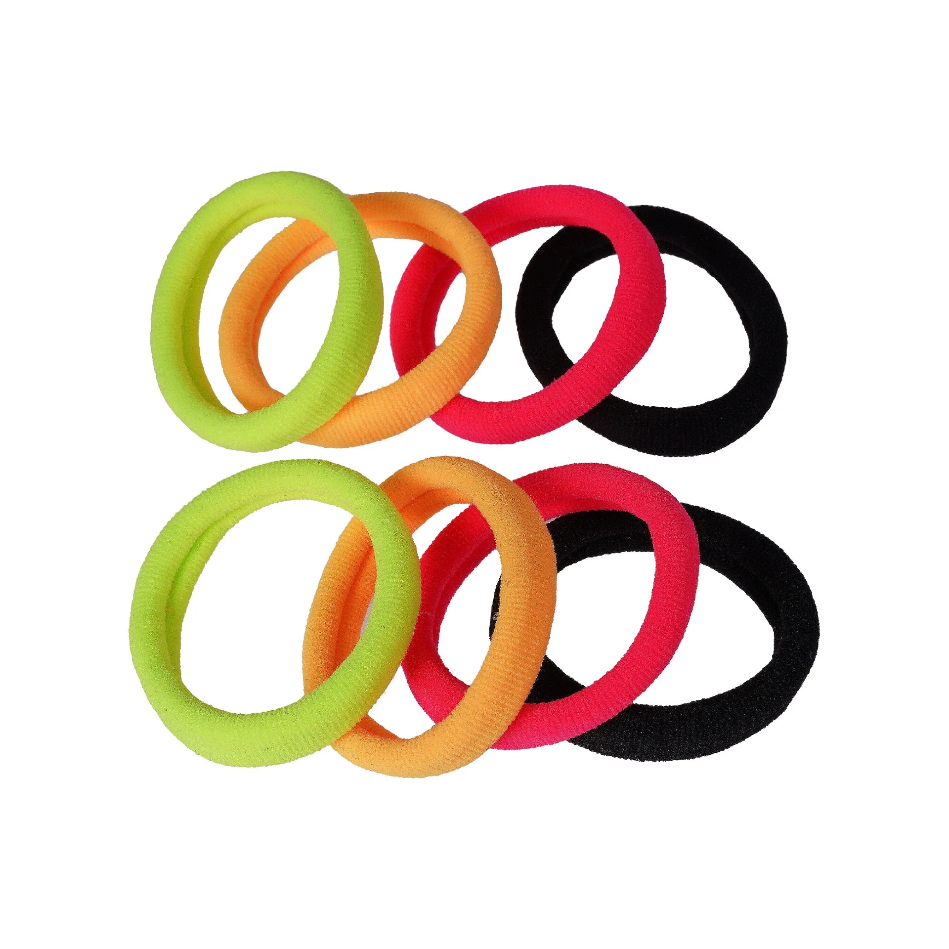 RED by KISS Ponytail Holder Small Color Assorted (8pcs) - Image 2