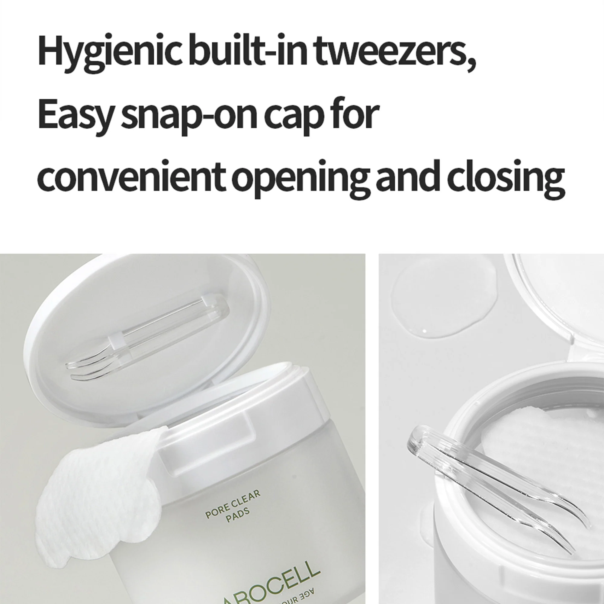 Arocell Dual-Sided Pore Clear Pads – Daily Mildly Acidic Toner Pads with AHA BHA PHA - Image 12