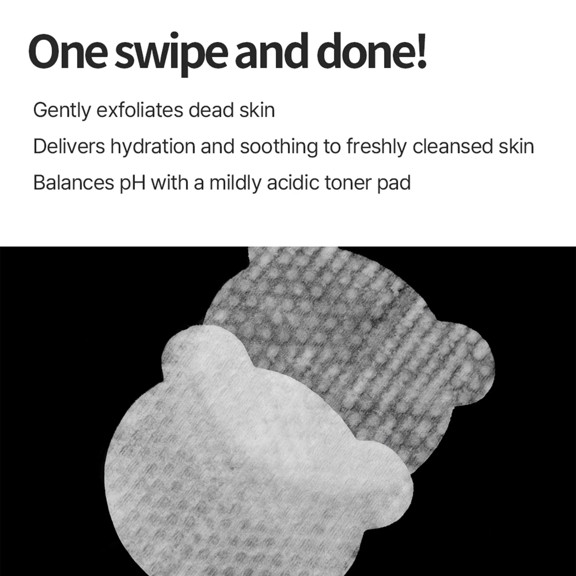 Arocell Dual-Sided Pore Clear Pads – Daily Mildly Acidic Toner Pads with AHA BHA PHA - Image 3
