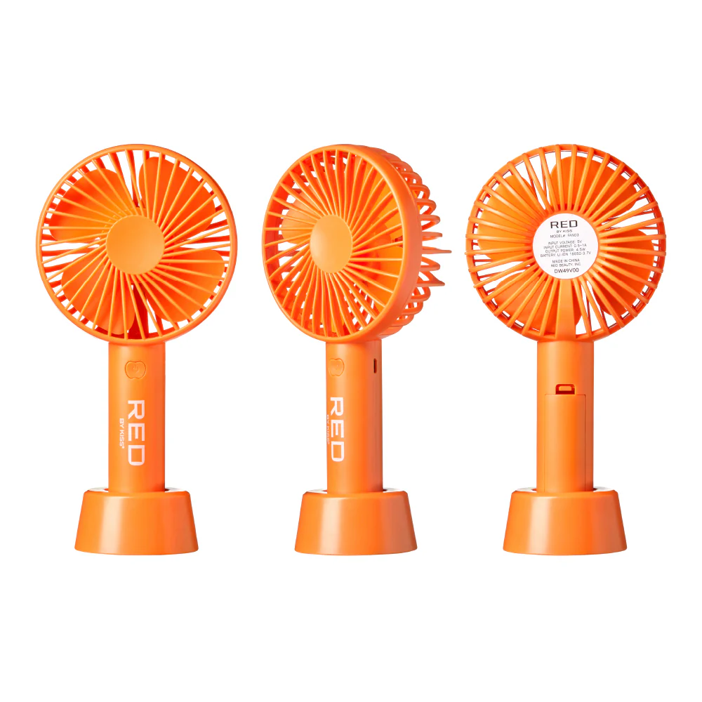 RED by KISS Portable Handheld Rechargeable Beauty Fan - Image 15