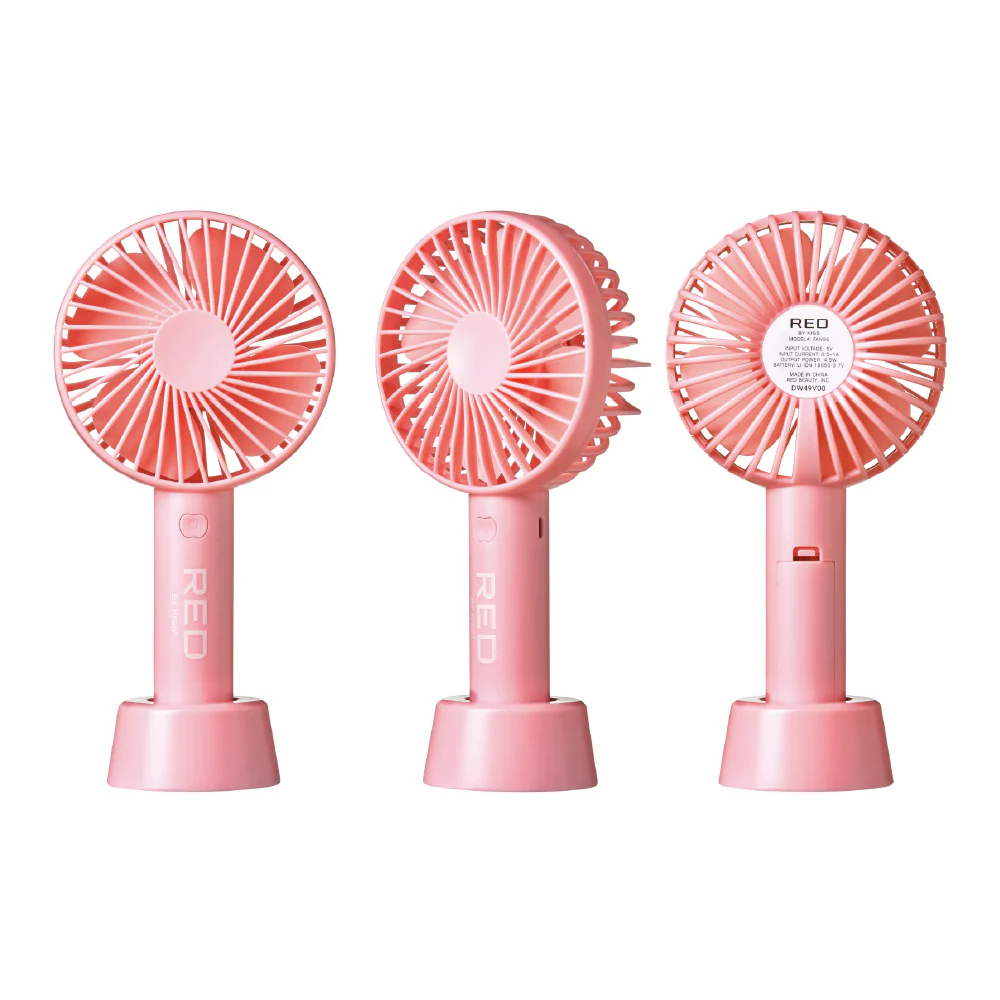 RED by KISS Portable Handheld Rechargeable Beauty Fan - Image 16