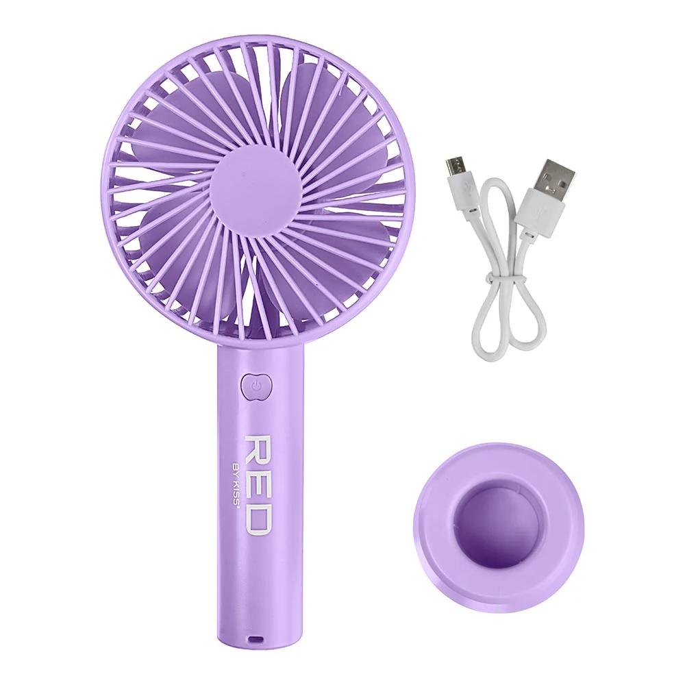 RED by KISS Portable Handheld Rechargeable Beauty Fan - Image 23