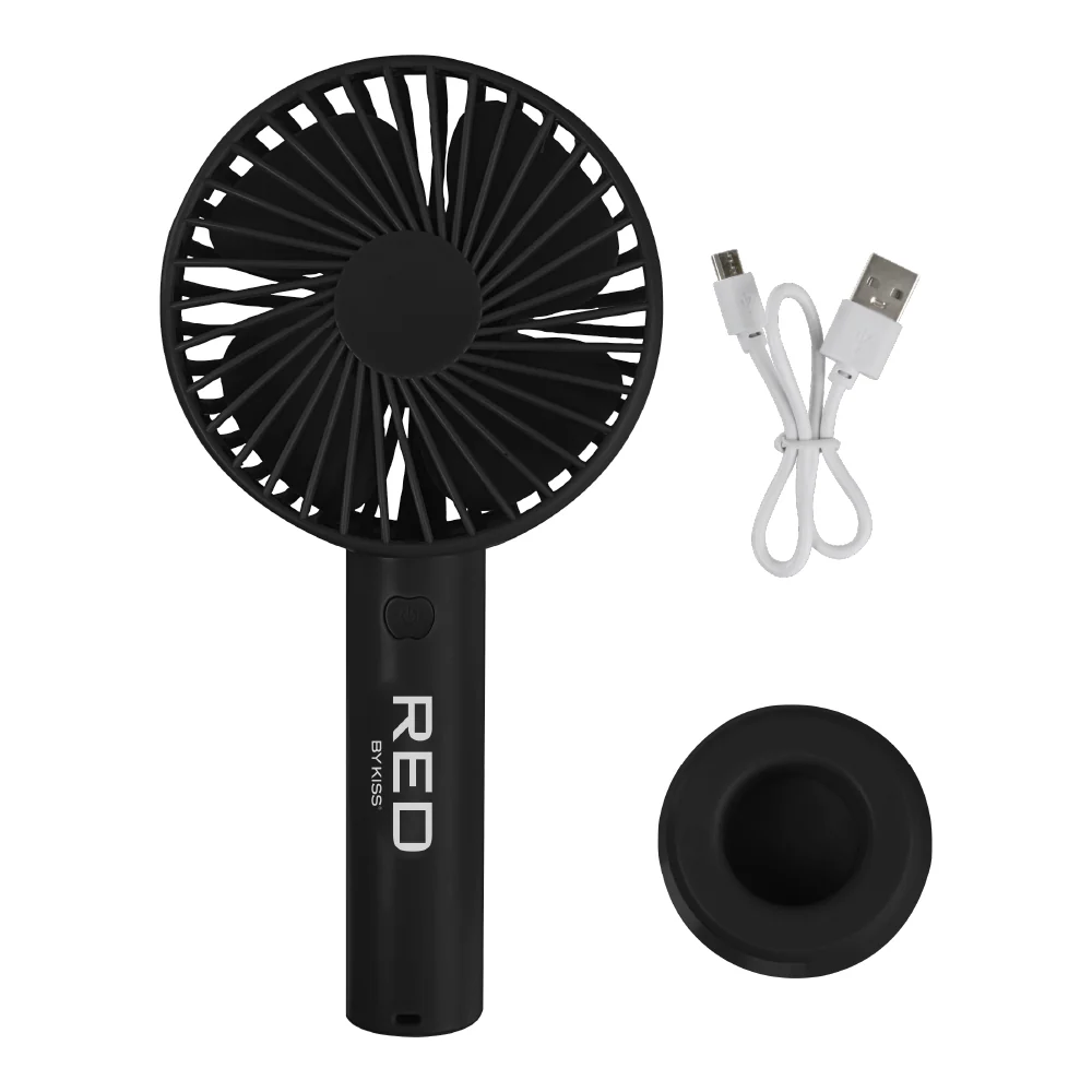 RED by KISS Portable Handheld Rechargeable Beauty Fan - Image 5
