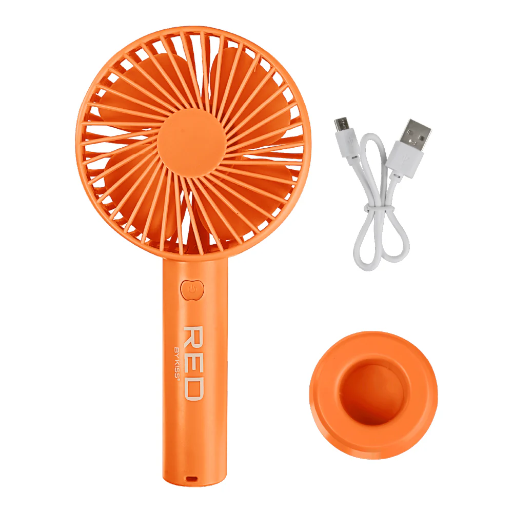 RED by KISS Portable Handheld Rechargeable Beauty Fan - Image 6