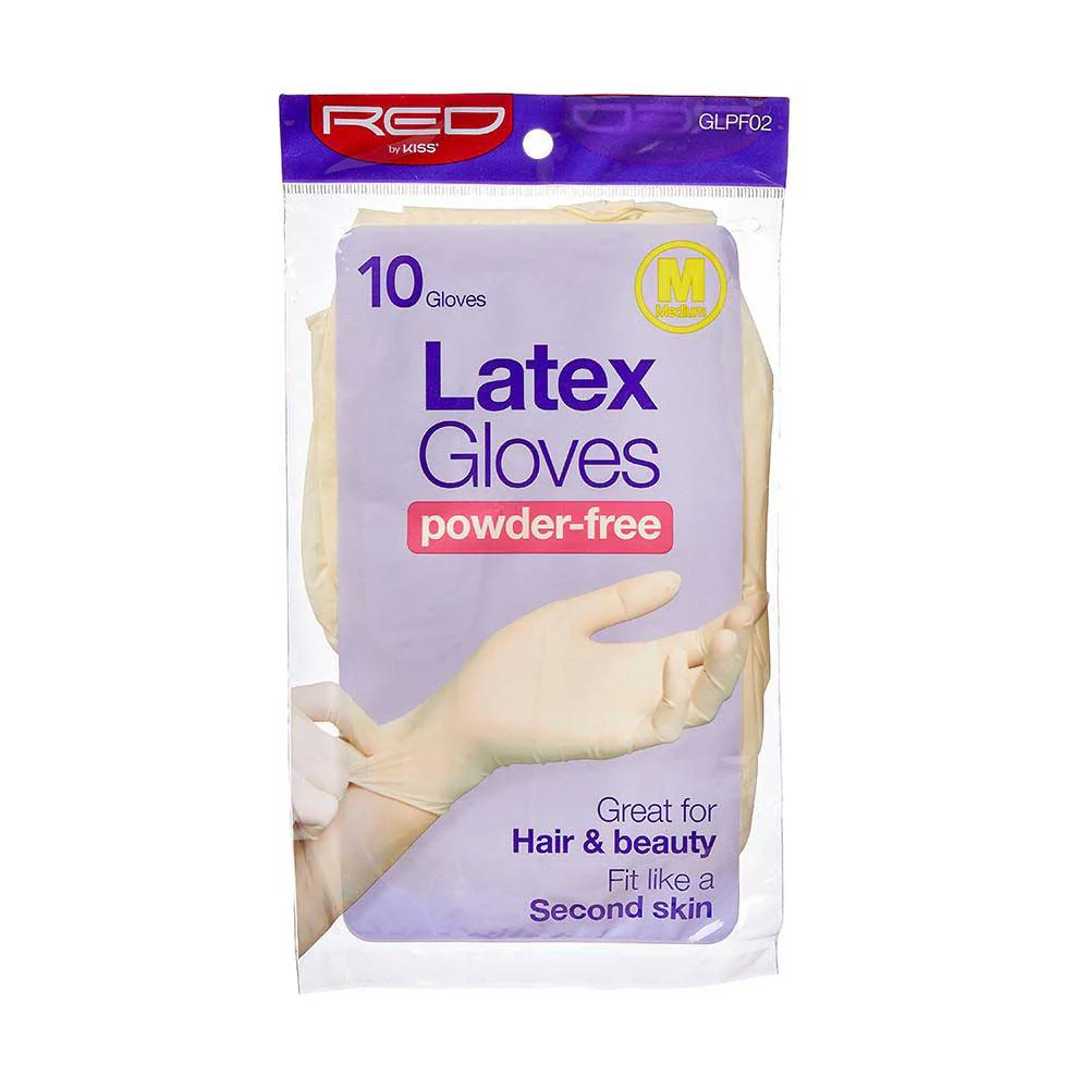 RED by KISS Powder-Free Latex Gloves (10pcs) - Image 6