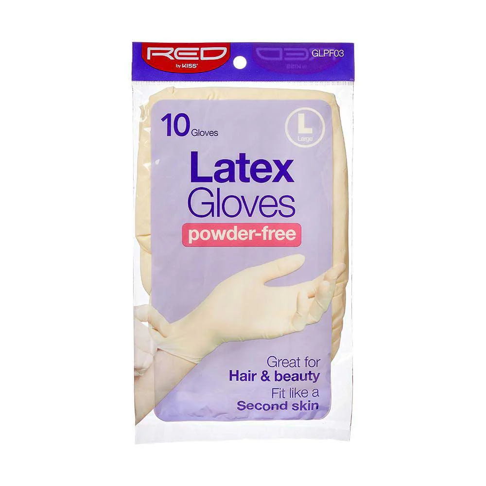 RED by KISS Powder-Free Latex Gloves (10pcs) - Image 9