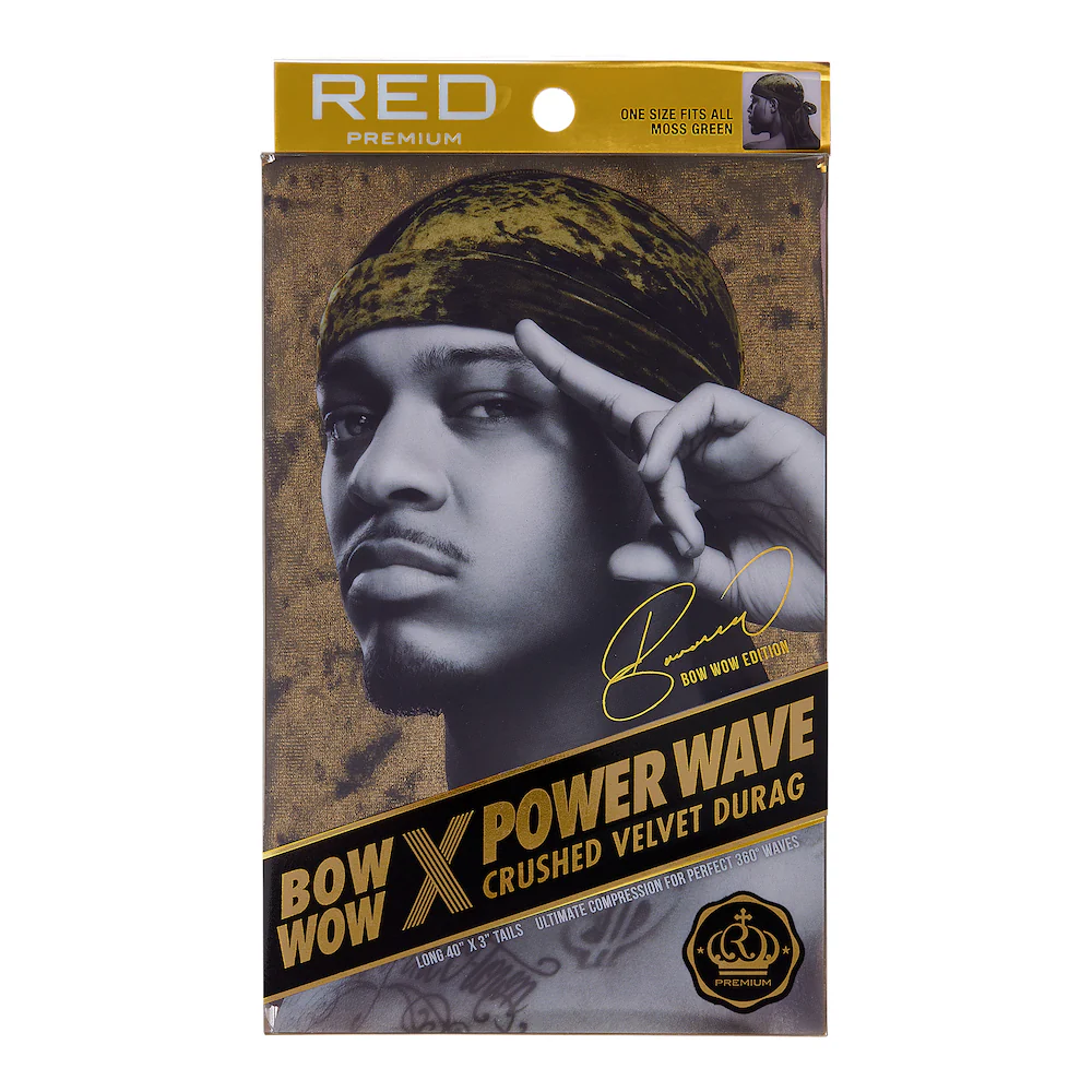 RED by KISS Power Wave Crushed Velvet Durag - Image 4