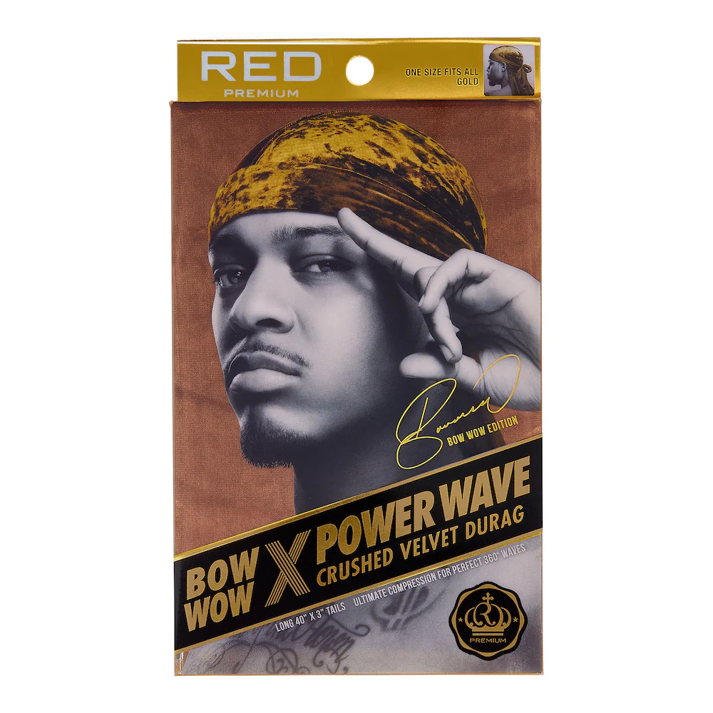 RED by KISS Power Wave Crushed Velvet Durag - Image 5