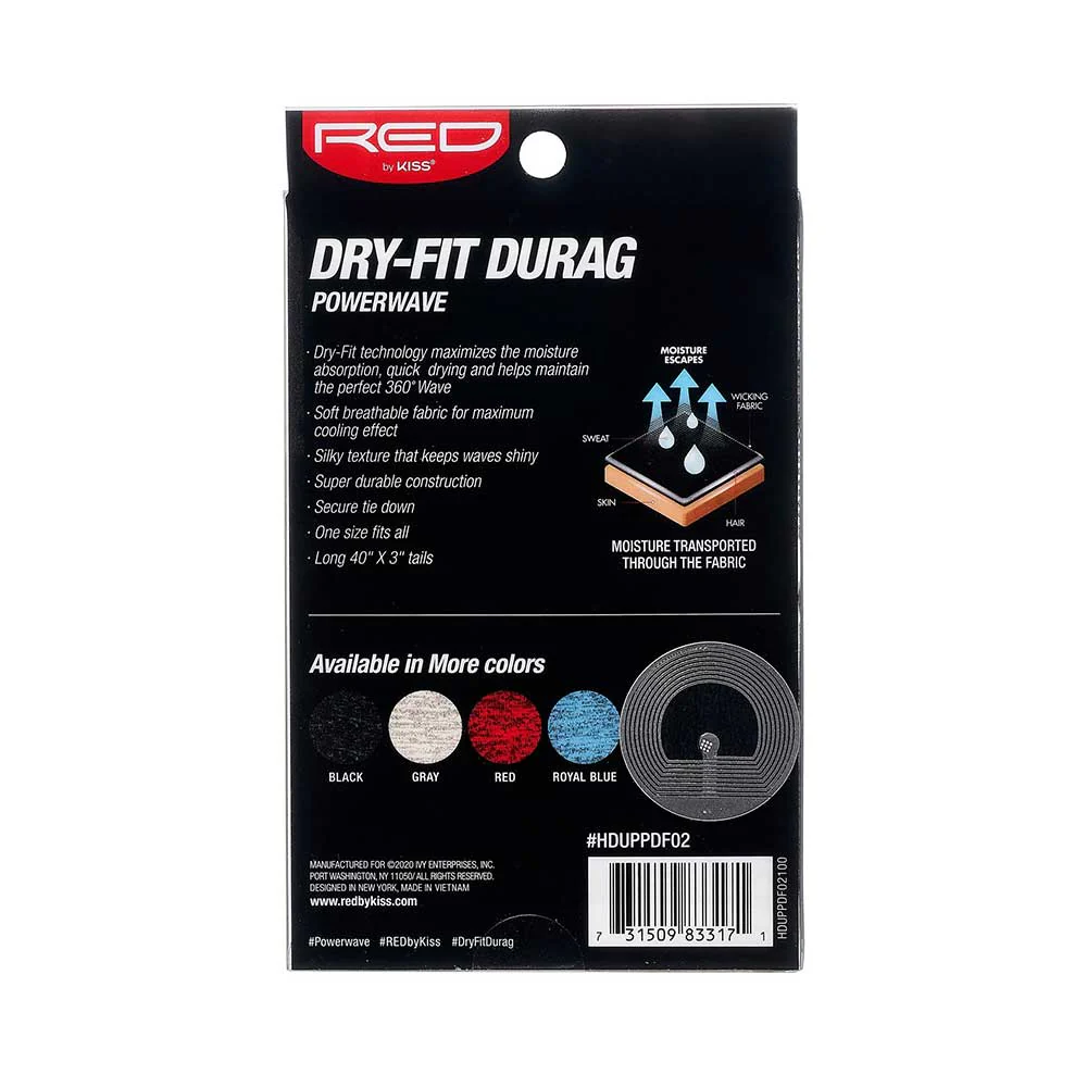 RED by KISS Power Wave Dry-Fit Durag - Image 20