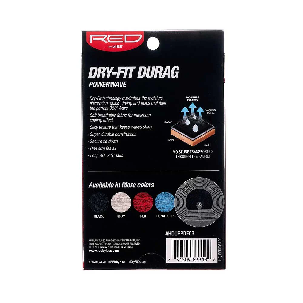 RED by KISS Power Wave Dry-Fit Durag - Image 21