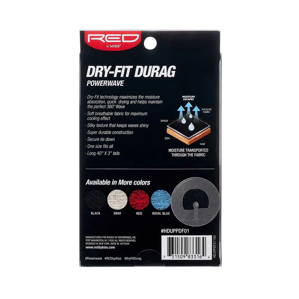 RED by KISS Power Wave Dry-Fit Durag - Image 28