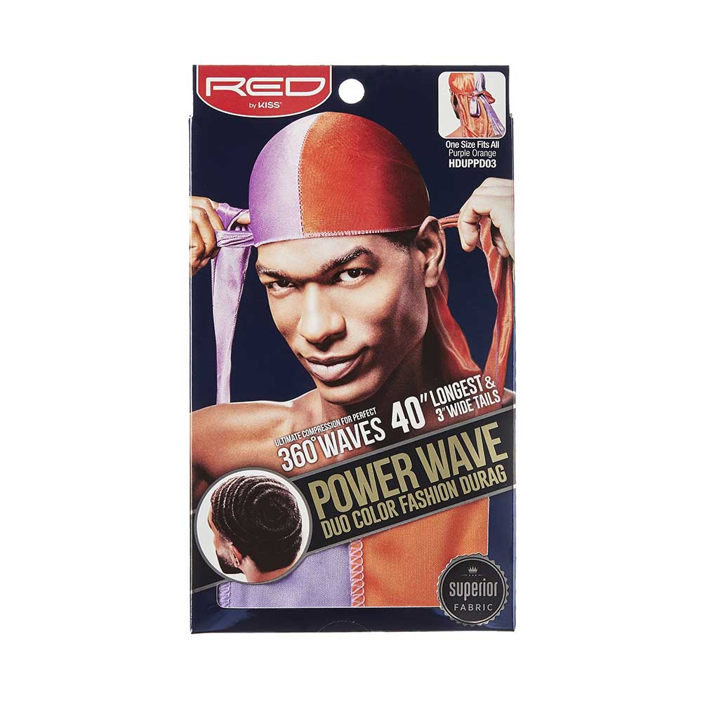 RED by KISS Power Wave Duo Satin Durag - Image 3