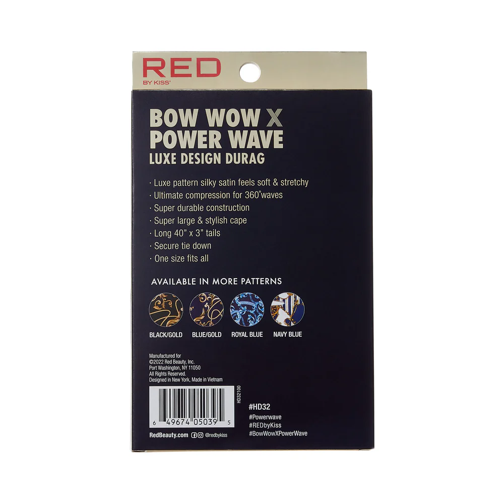 RED by KISS Power Wave Luxe Design Durag - Image 17