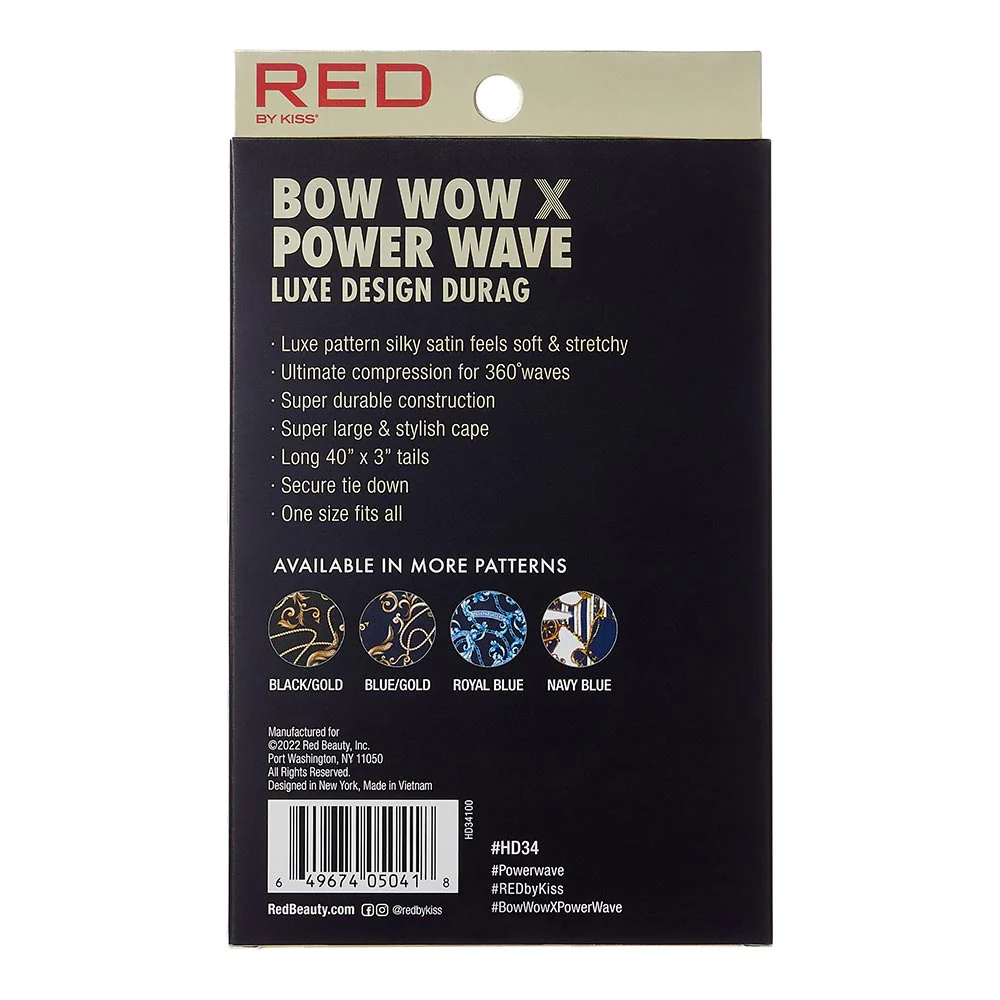 RED by KISS Power Wave Luxe Design Durag - Image 19