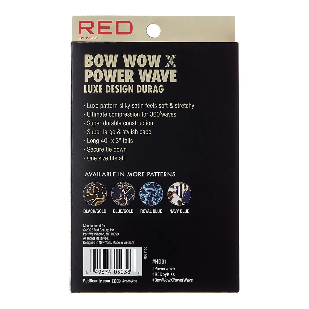 RED by KISS Power Wave Luxe Design Durag - Image 24