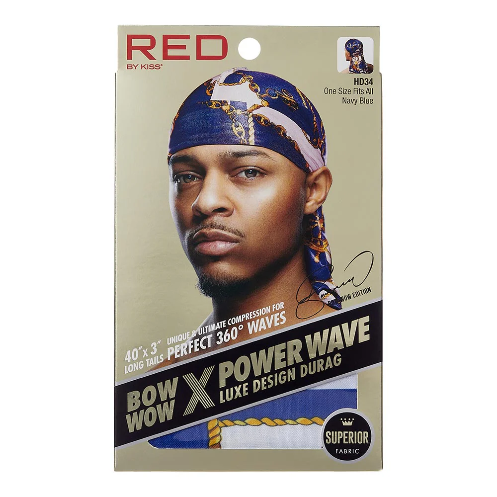 RED by KISS Power Wave Luxe Design Durag - Image 4