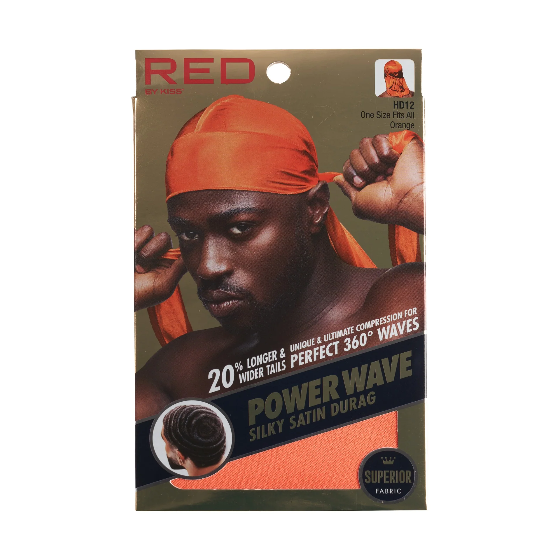 RED by KISS Power Wave Silky Satin Durag - Image 2