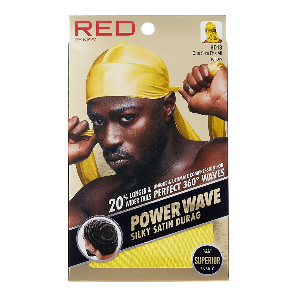 RED by KISS Power Wave Silky Satin Durag - Image 3