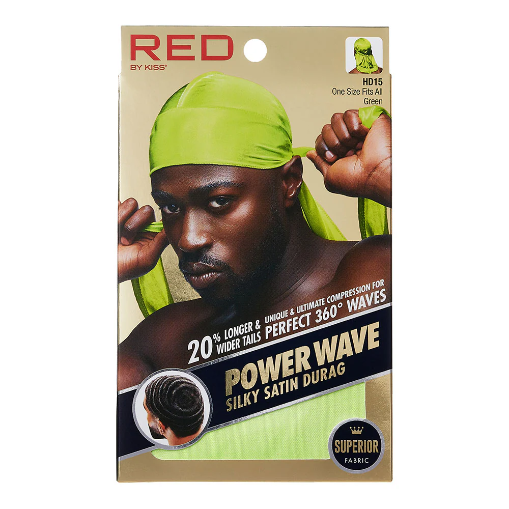 RED by KISS Power Wave Silky Satin Durag - Image 5