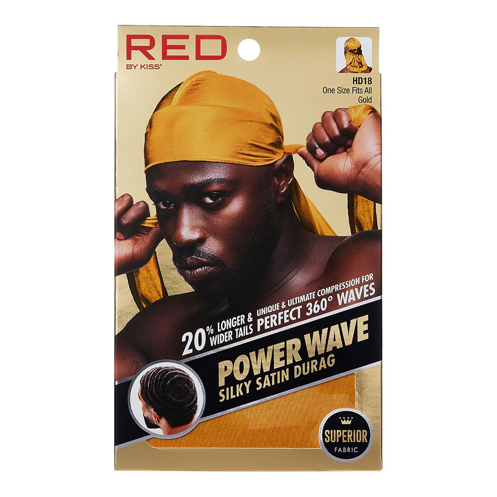RED by KISS Power Wave Silky Satin Durag - Image 8