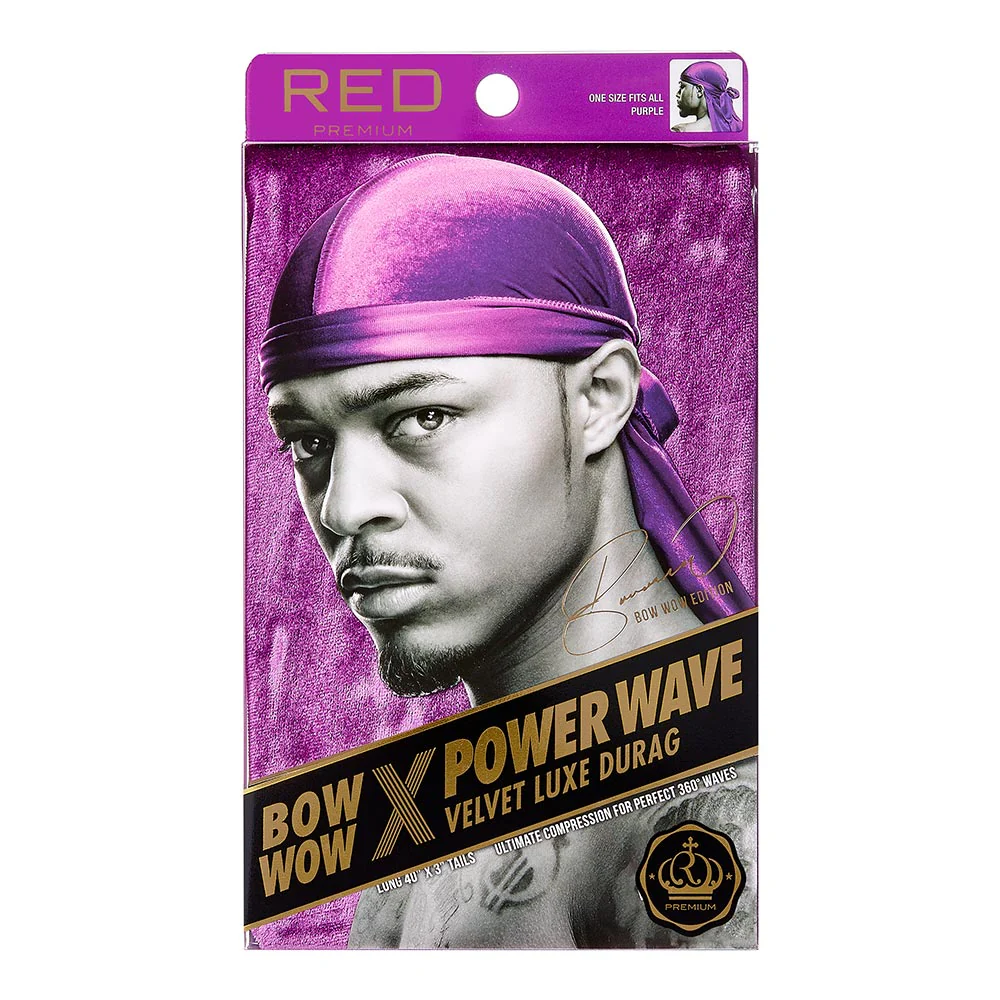 RED by KISS Power Wave Velvet Luxe Durag - Image 2