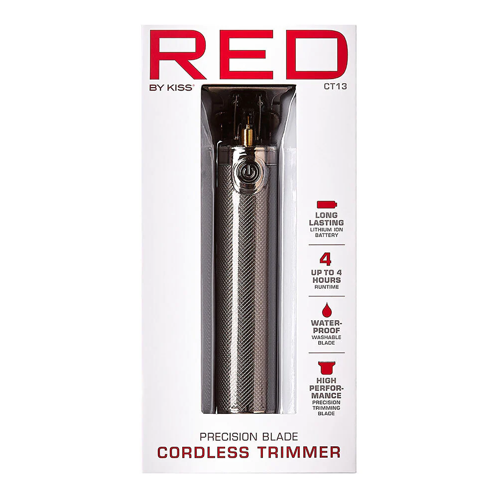 RED by KISS Precision Blade Cordless Trimmer - Cool Gray - Image 2