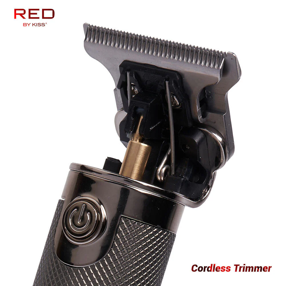 RED by KISS Precision Blade Cordless Trimmer - Cool Gray - Image 4
