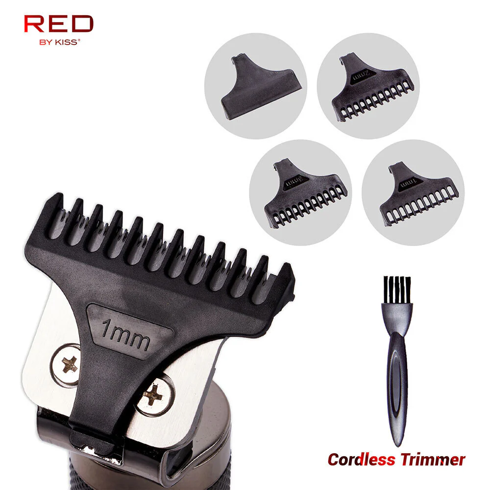 RED by KISS Precision Blade Cordless Trimmer - Cool Gray - Image 5