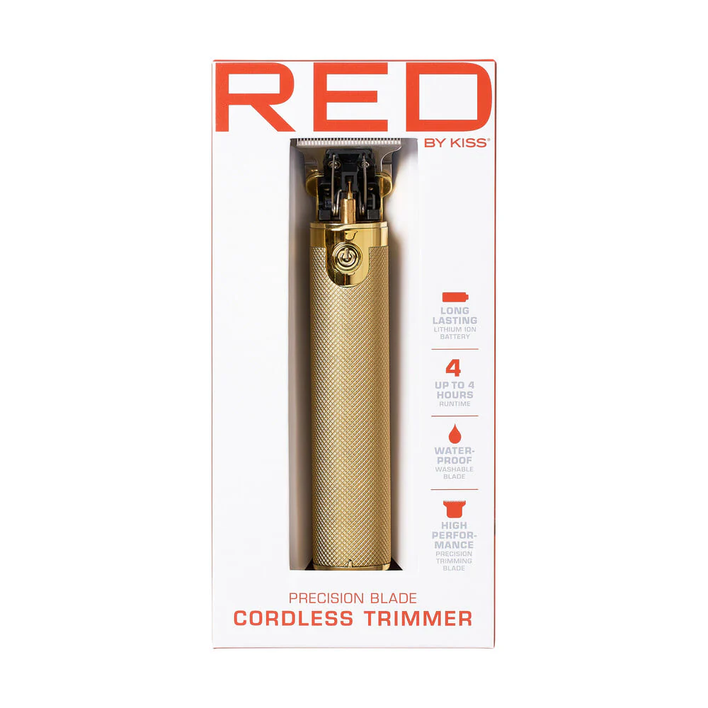 RED by KISS Precision Blade Cordless Trimmer - Gold - Image 2