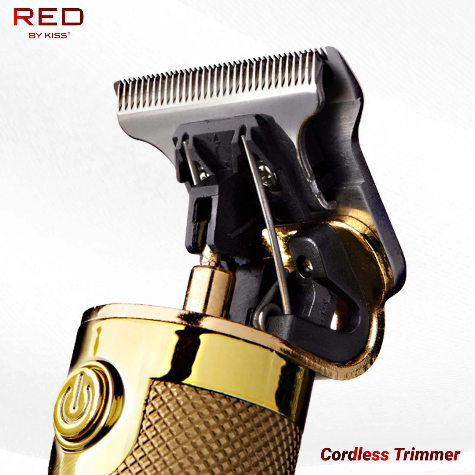 RED by KISS Precision Blade Cordless Trimmer - Gold - Image 3