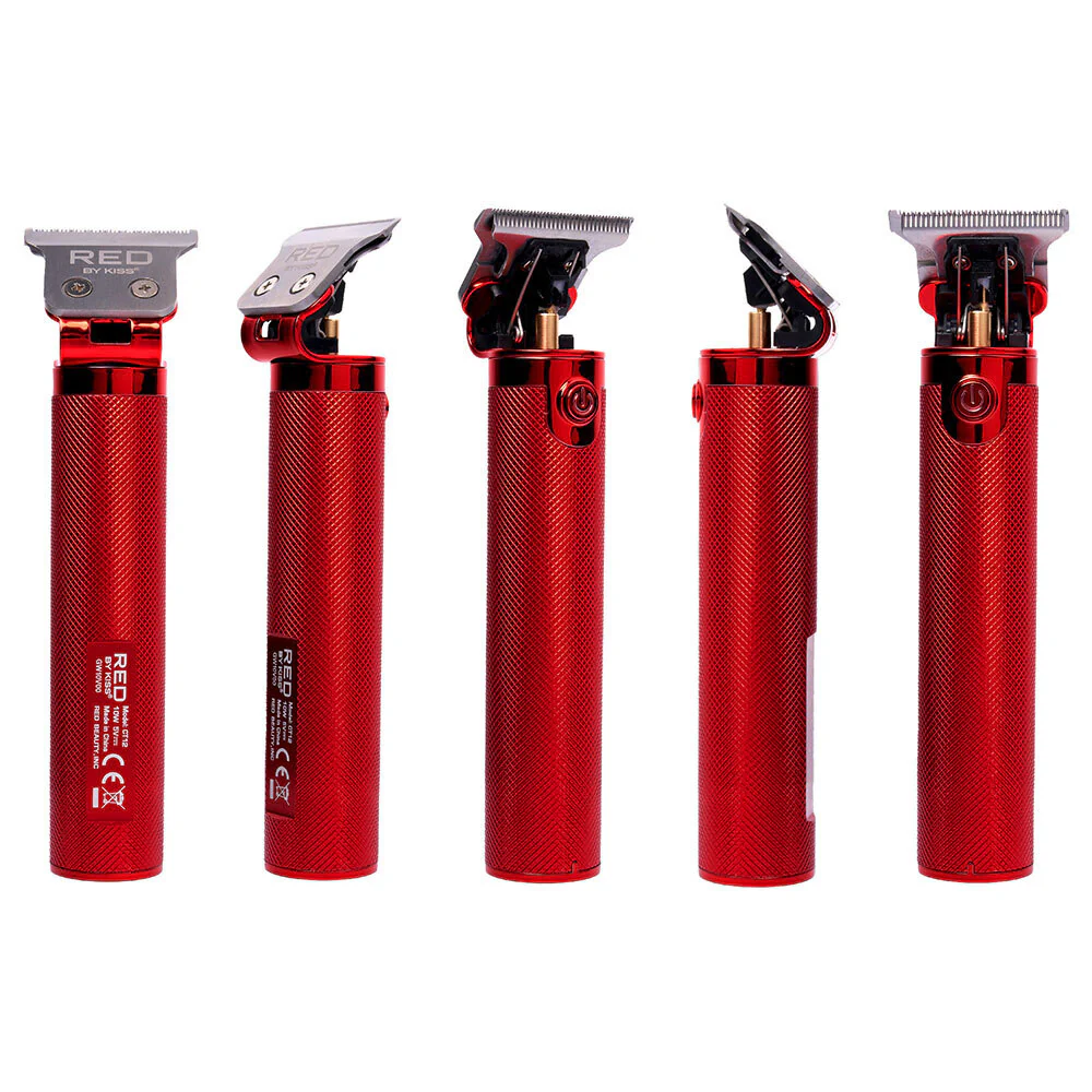 RED by KISS Precision Blade Cordless Trimmer - Red - Image 7