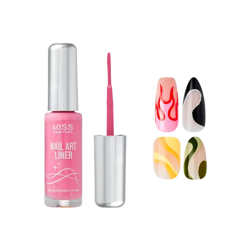 Kiss New York Precision Brush Nail Art Liner – Perfect for Fine Detailing - Image 16