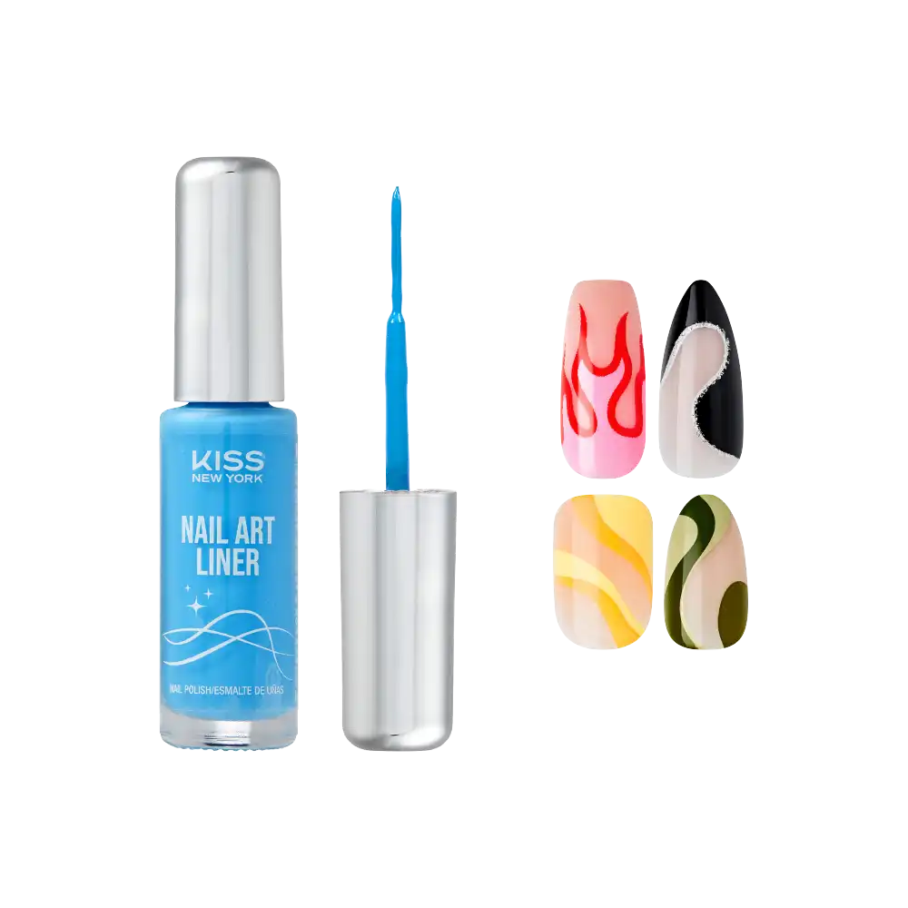 Kiss New York Precision Brush Nail Art Liner – Perfect for Fine Detailing - Image 18