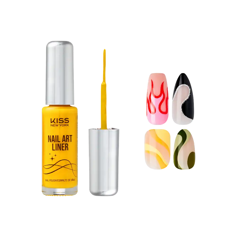 Kiss New York Precision Brush Nail Art Liner – Perfect for Fine Detailing - Image 19