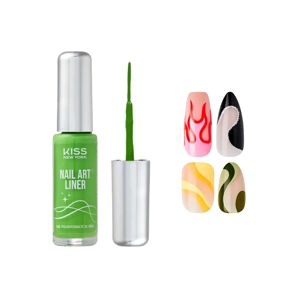 Kiss New York Precision Brush Nail Art Liner – Perfect for Fine Detailing - Image 20
