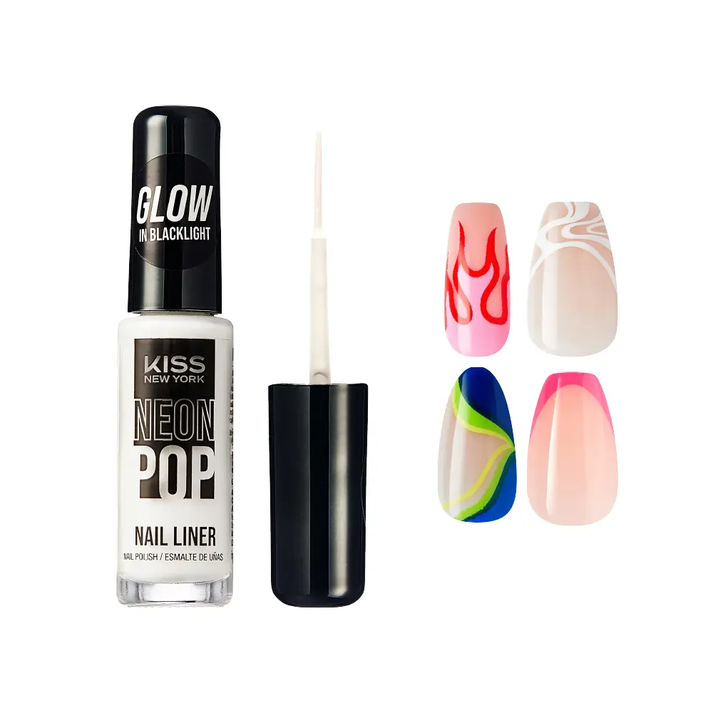Kiss New York Precision Brush Nail Art Liner – Perfect for Fine Detailing - Image 77