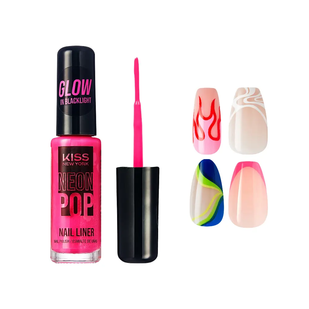 Kiss New York Precision Brush Nail Art Liner – Perfect for Fine Detailing - Image 78