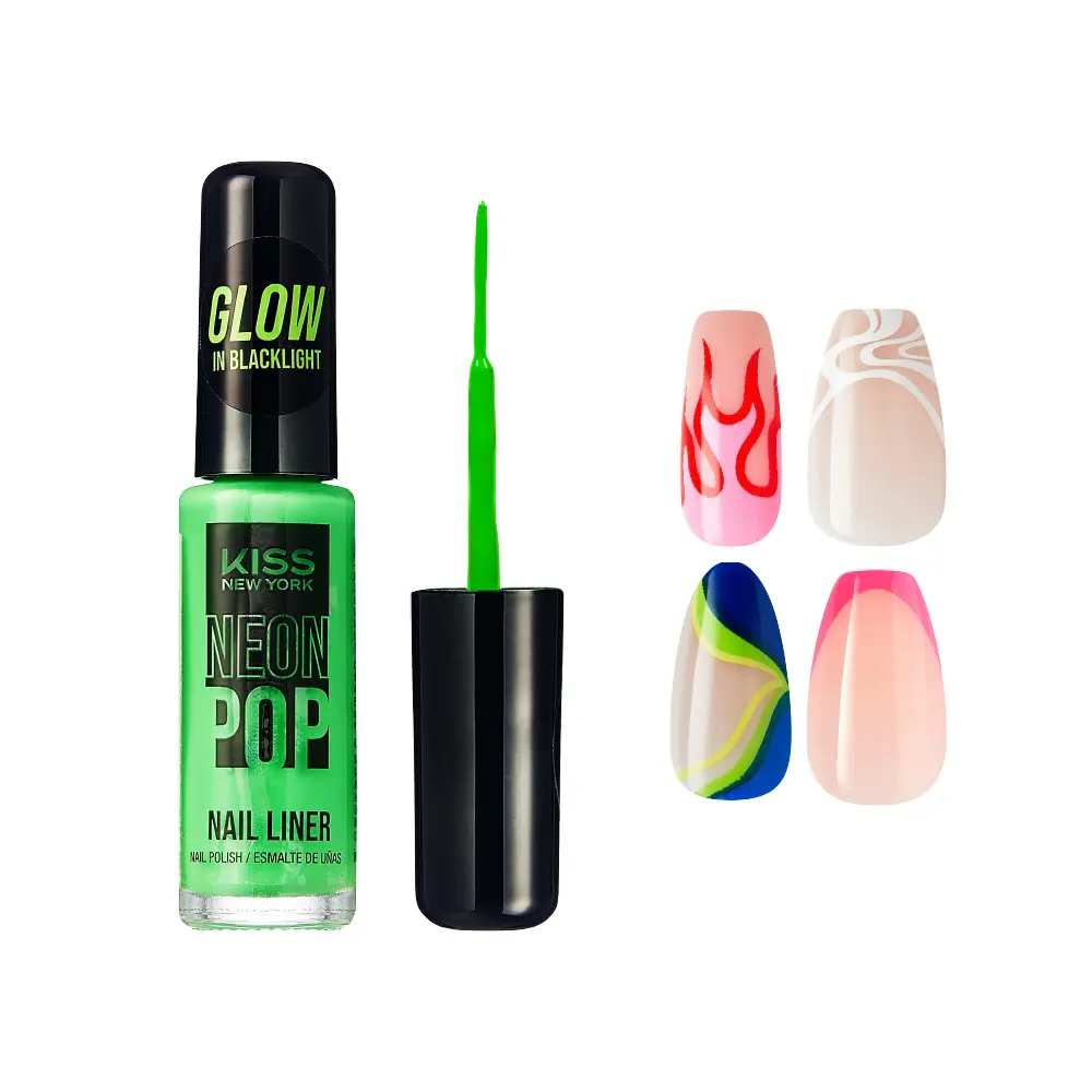 Kiss New York Precision Brush Nail Art Liner – Perfect for Fine Detailing - Image 79
