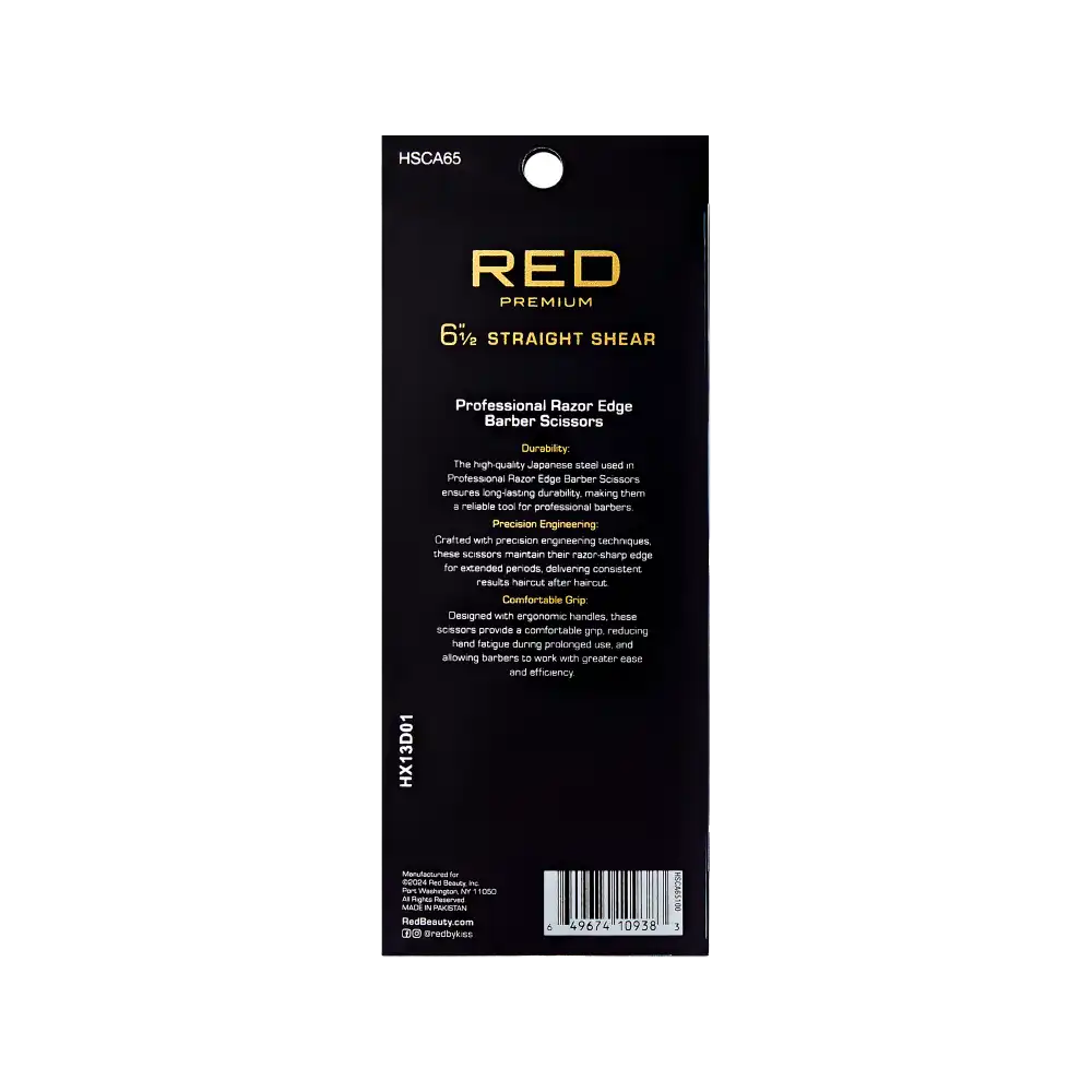 RED by KISS Premium Artisan Professional Hair Shears - Image 15