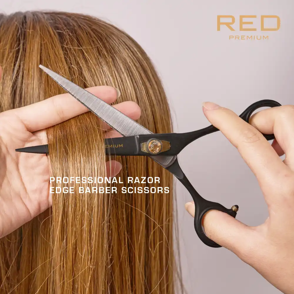 RED by KISS Premium Artisan Professional Hair Shears - Image 17