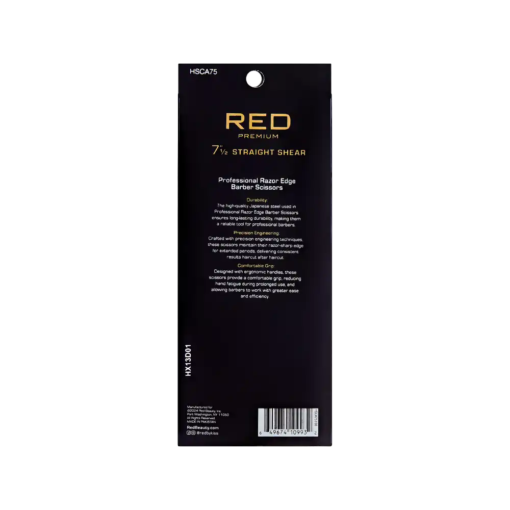 RED by KISS Premium Artisan Professional Hair Shears - Image 23