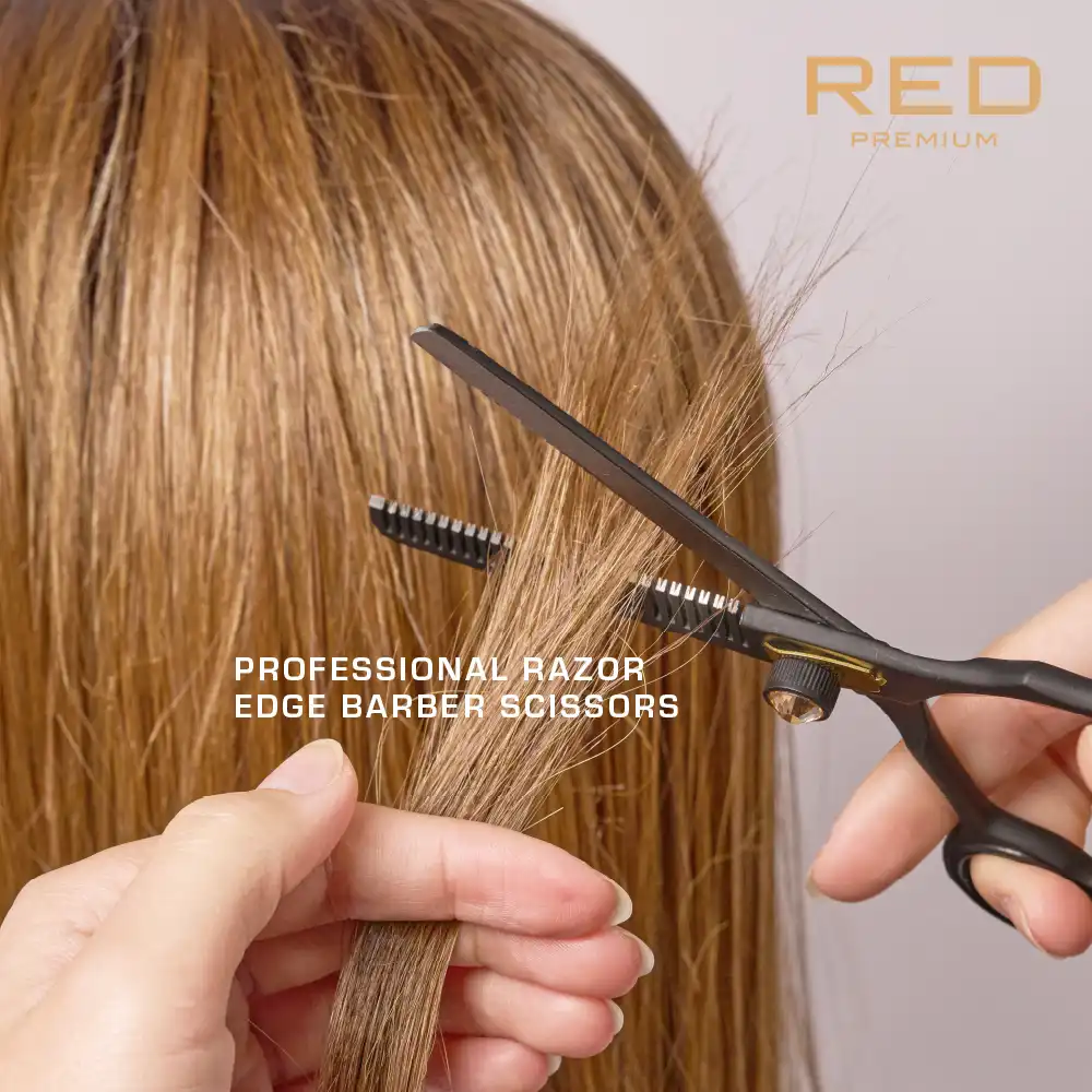 RED by KISS Premium Artisan Professional Hair Shears - Image 25